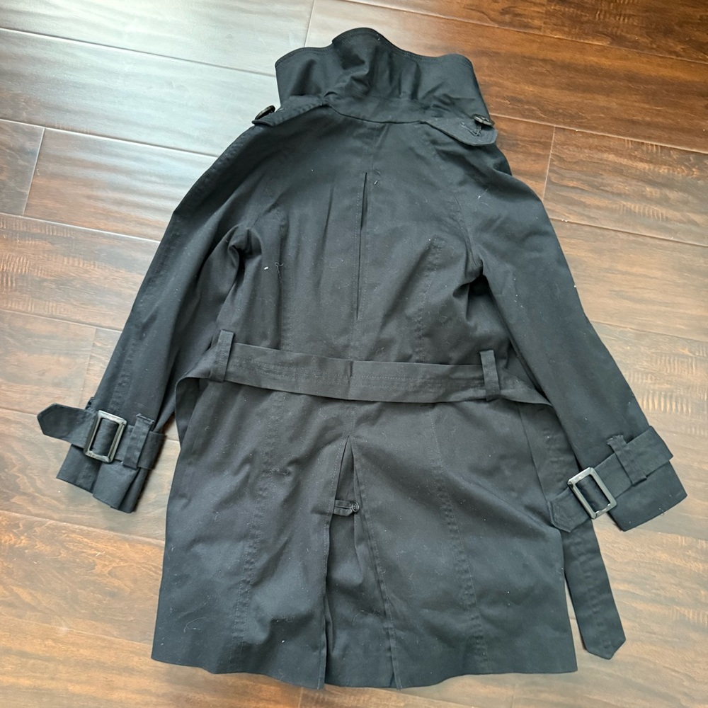 Zara Black Trench Coat